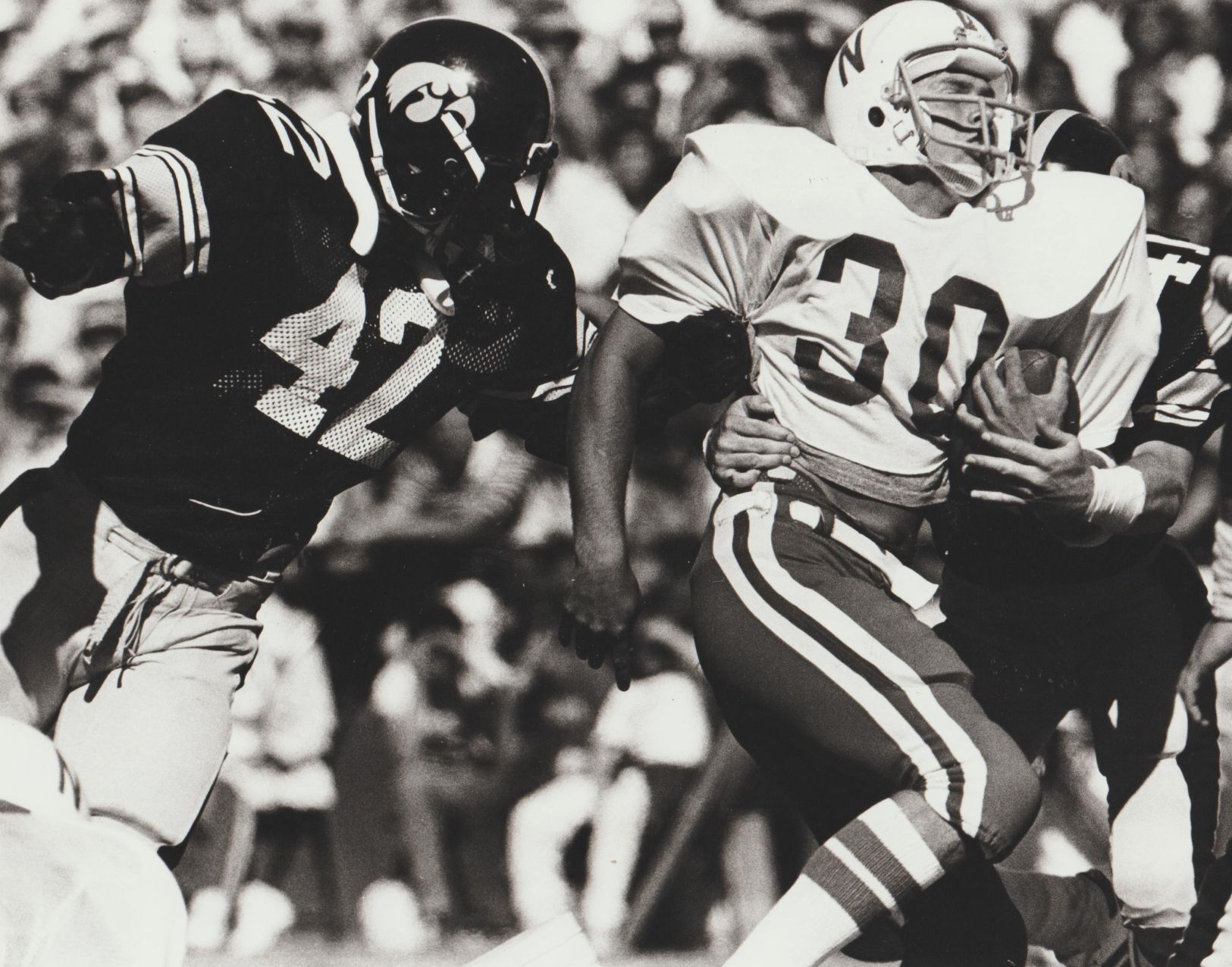 Huskers vs. Hawkeyes, 1979: Nebraska 24, Iowa 21